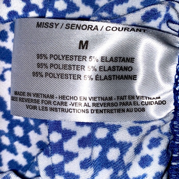 Blue and white Palazzo pants - Picture 6 of 8